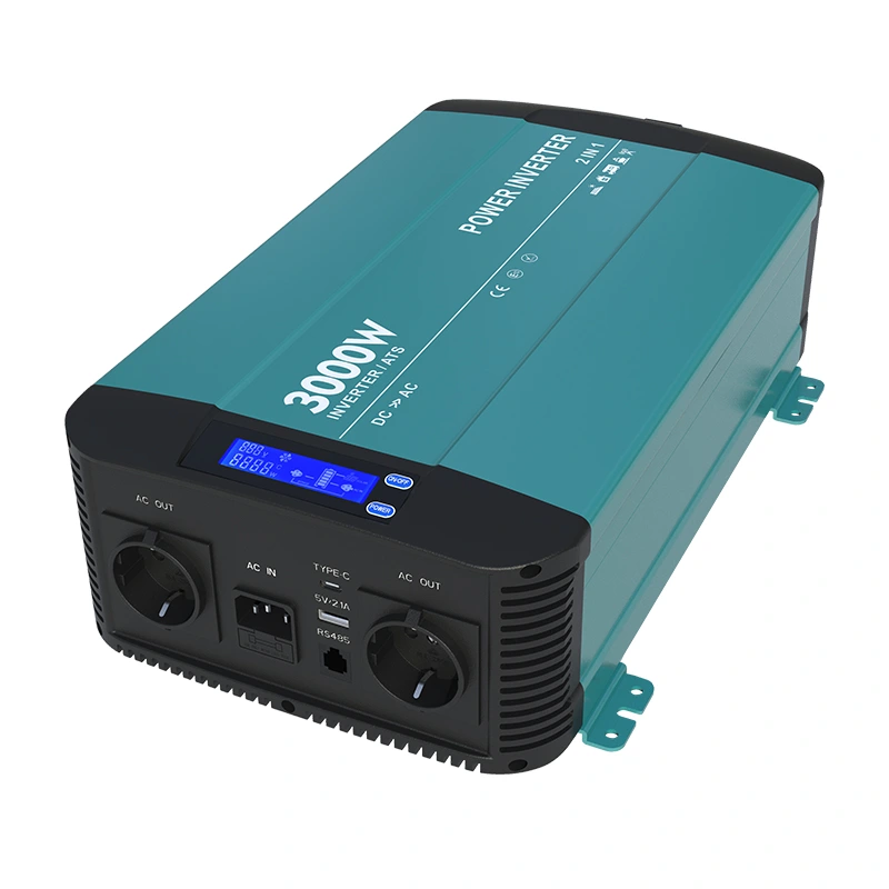 3000W Sine Wave Inverter ທີ່ມີການເຮັດວຽກຂອງ Bypassw HK3000PT 3000W Sine Wave Inverter ທີ່ມີການເຮັດວຽກຂອງ Bypassw HK3000PT