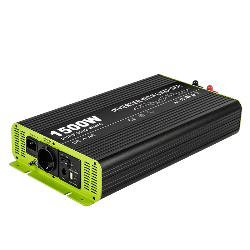 1500w Pure Sine Wave Inverter ພ້ອມເຄື່ອງສາກ