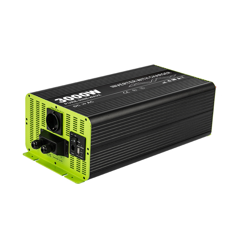 3000W Pure Sine Wave Inverter ພ້ອມເຄື່ອງສາກ