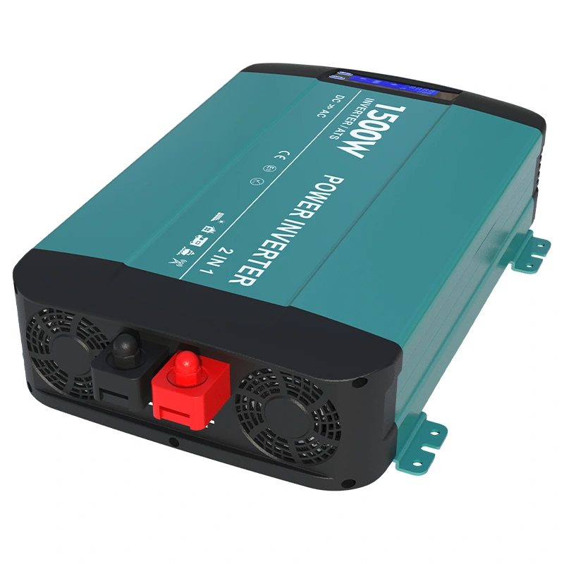 1500W Sine Wave Inverter ທີ່ມີຫນ້າຈໍ Bypass HK1500CT